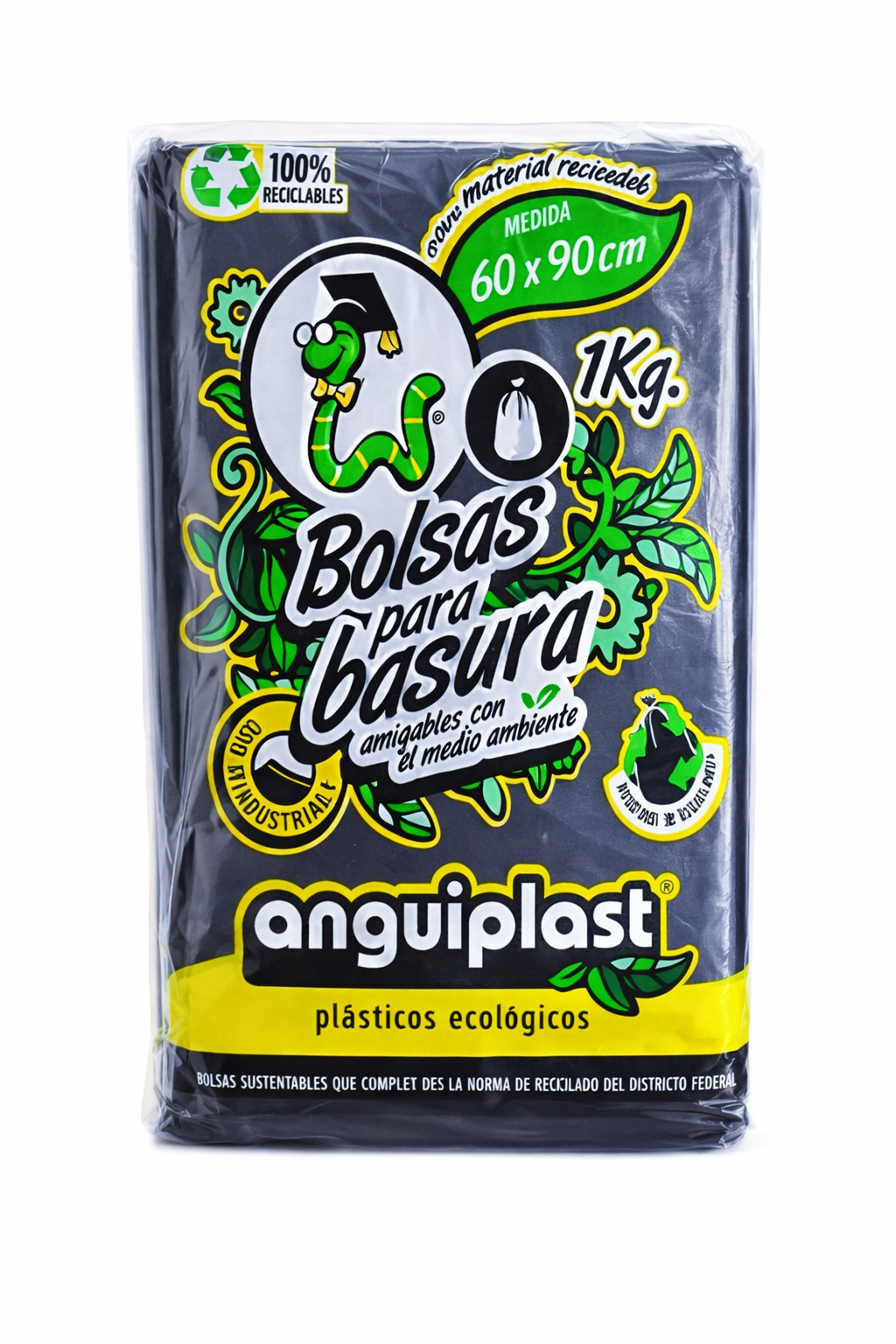 Bolsa negras de Basura 60x90 menudeo